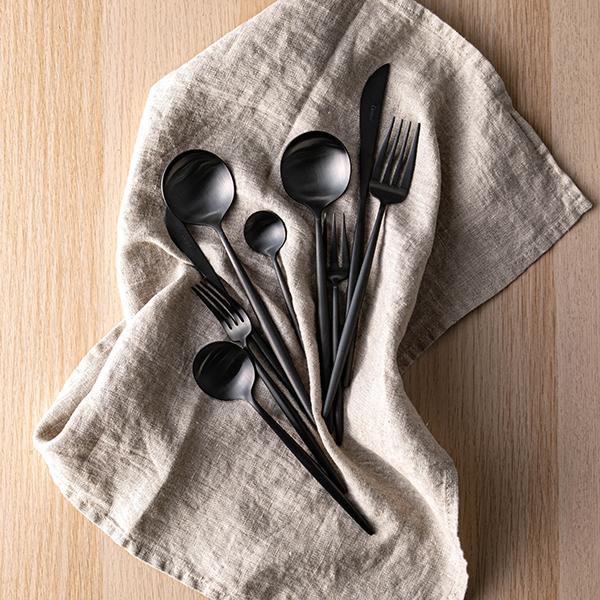 クチポール　ムーン　ミラー　ディナーフォーク　ディナースプーン　8本セット 楽天市場】【5日限定 クーポン対象】□クチポール ムーン