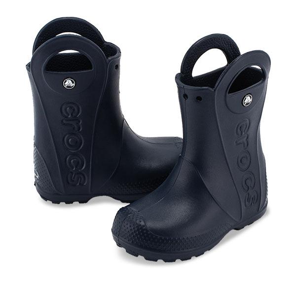 クロックス Crocs レインブーツ ハンドル 激安超特価 ブーツ キッズ ジュニア 女の子 男の子 防水 雪 雨 子供