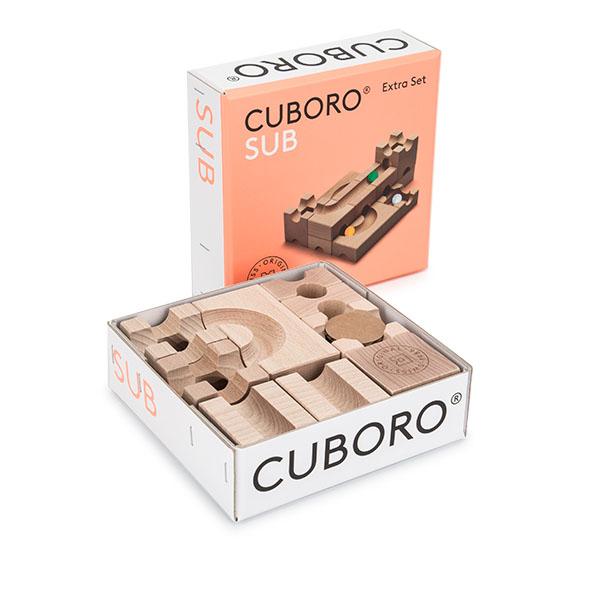 cuboro cugolino start & sub 木製ブロックセット