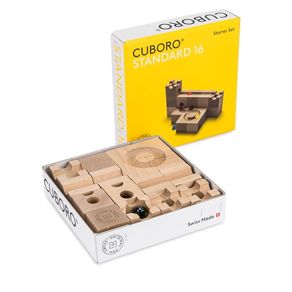 無料本体付き キュボロ スタンダード16 Cuboro Standard 16 16キューブ 