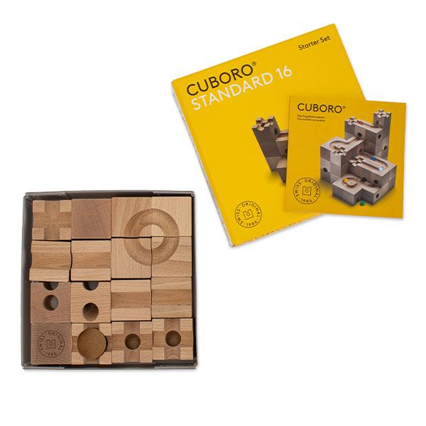 並行輸入品】 キュボロ スタンダード16 Cuboro Standard 16 16キューブ
