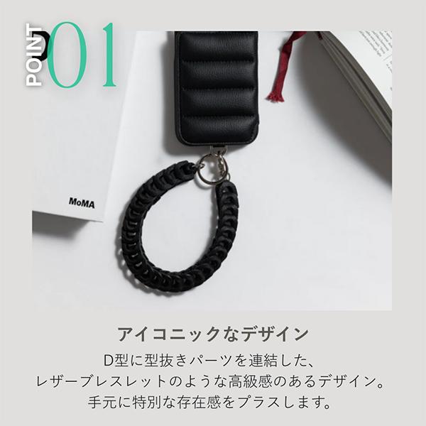 DEMIU iPhone16ケース、ハンドストラップ DEMIU / HAND STRAP Symbole デミュウ ハンドストラップシンボル