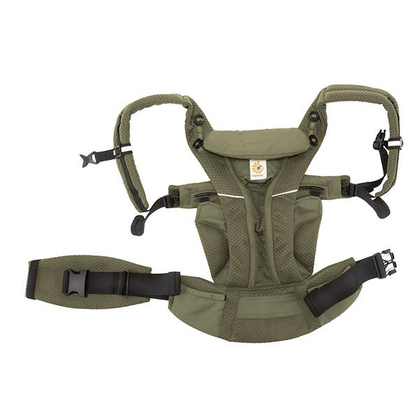 Ergobaby 抱っこ紐 オリーブグリーン おんぶ OMNI Breeze ergobaby（エルゴベビー） 【訳あり：箱破損】 訳ありエルゴ 抱っこ紐