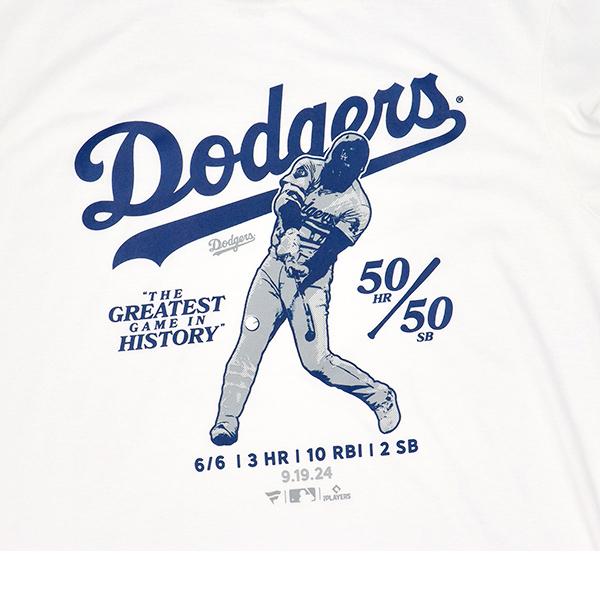 Fanatics MLB ドジャース 大谷 翔平 50-50 達成記念 Tシャツ LA Fanatics MLB ドジャース 大谷 翔平 50-50 達成記念 Tシャツ LA