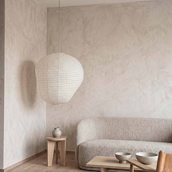 【並行輸入品】 ファームリビング Ferm Living Kurbis カービス ランプシェード 80 和紙 吊り下げ照明 |  | 04
