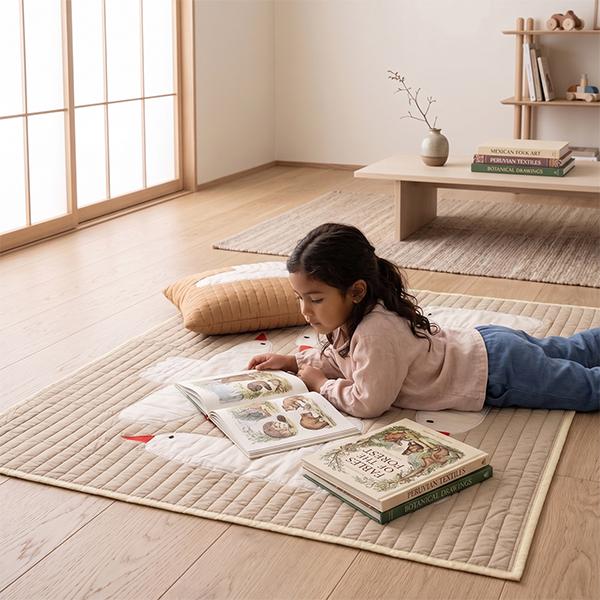 【並行輸入品】 ファームリビング Ferm Living バード キルトブランケット Bird Quilted プレイマット |  | 02