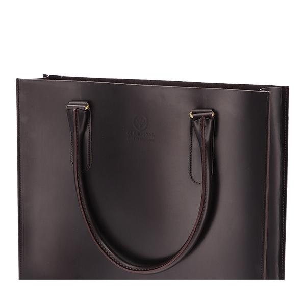 【並行輸入品】 グレンロイヤル Glenroyal トートバッグ A4サイズ 収納可 バッグ 鞄 2 HANDLE TOTE BAG 肩掛け 本革 父の日 バレンタインの画像