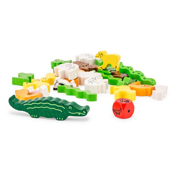 2021正規激安 Habaワニに乗る 大いなる冒険 木製クロコダイル鰐クロコ玩具ボードゲーム積み木 知育玩具 Guiacieneguilla Com