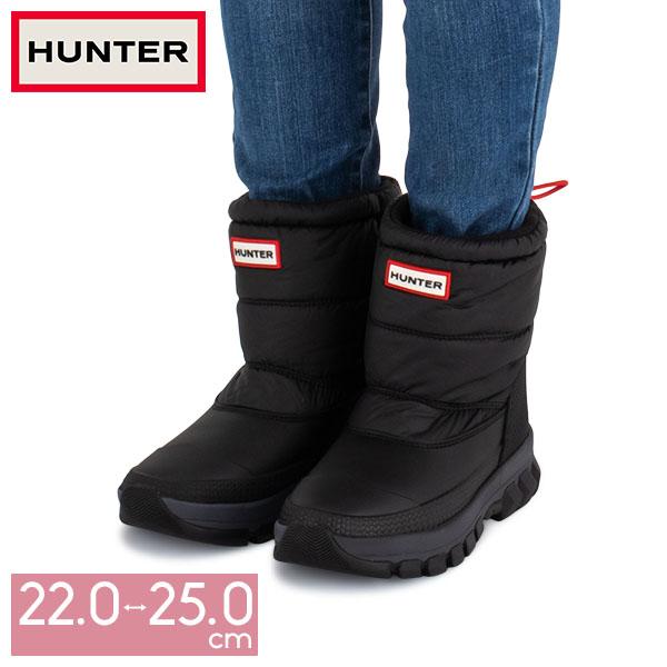 感謝価格 Hunter ハンター 365日あすつく対応 ブーツ ブラック スノーブーツ ショート インシュレイティド オリジナル レディース シューズ Www Buerwelldrilling Com