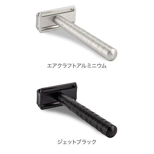 ヘンソンシェービング HENSON SHAVING AL13 スタンダード 替刃5枚付 髭剃り カミソリ 剃刀 T字カミソリ シェーバー｜glv｜07