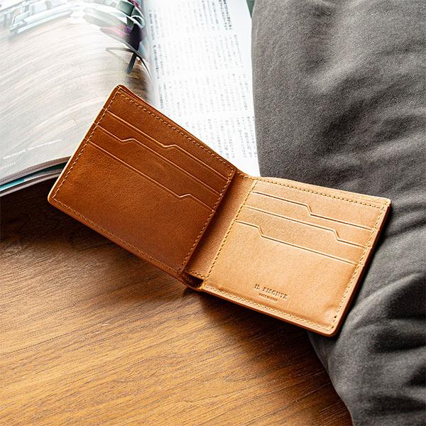 IL BISONTE（イルビゾンテ） 【並行輸入品】 在庫限り 二つ折り財布 BI