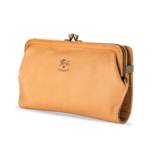 IL BISONTE（イルビゾンテ） 【並行輸入品】 がま口 財布 長財布