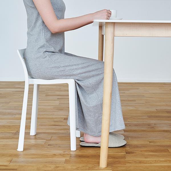 ENOTS エノッツ ミニマルチェア グレー 4脚 岩谷マテリアル