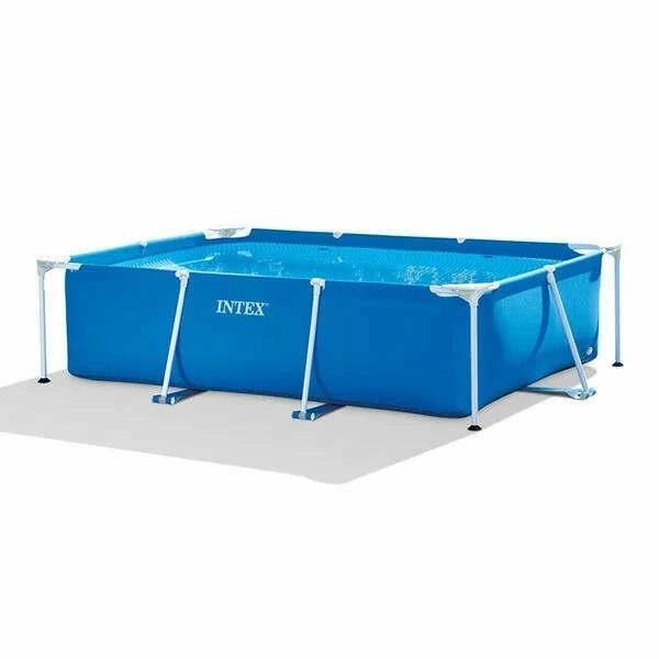 プール インテックス INTEX ビニールプール フレームプール レクタングラー 220 × 150 × 60cm 28270NP 組み立て式の画像