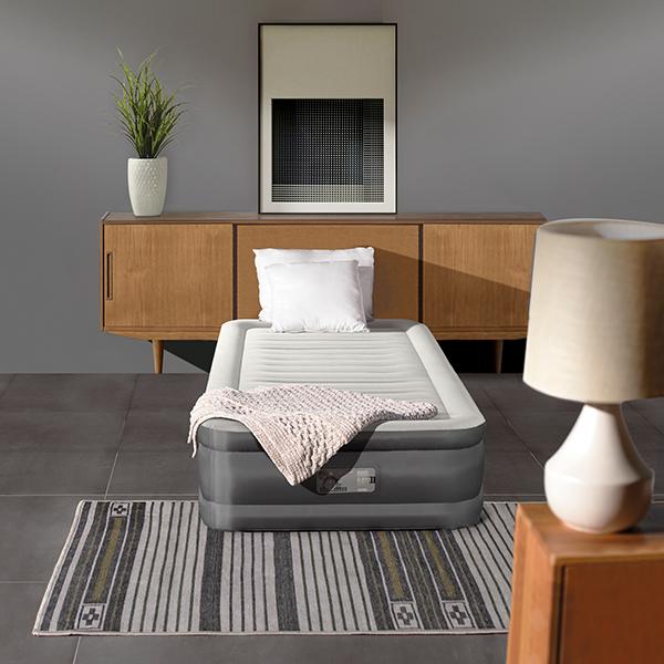 INTEX インテックス Intex エアーベッド シングル 電動ポンプ内蔵 電動