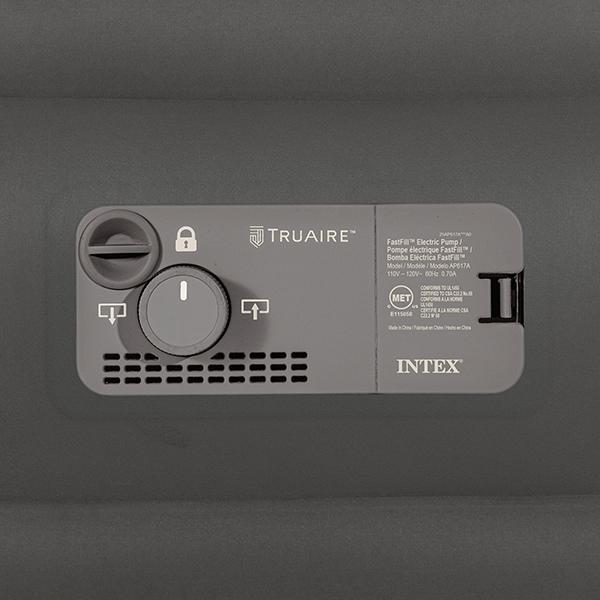 インテックス Intex エアーベッド シングル 電動ポンプ内蔵 電動 コンフォートプラッシュ 64025J TRUAIRE 寝具 来客の画像