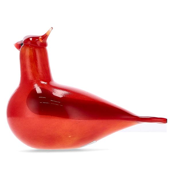 Birds by Toikka 置物 レッド Oiva Toikka Ruby Bird (rubiinilintu