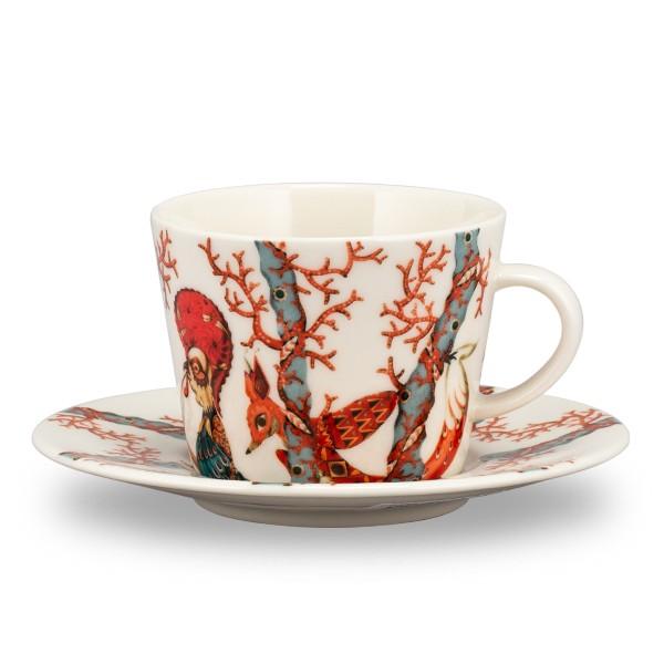 【並行輸入品】 イッタラ iittala タンシ コーヒー カップ＆ソーサー セット 200mL Tanssi 1015531 1015527 | iittala | 01