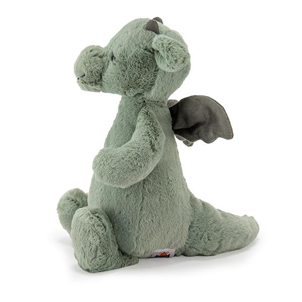 ジェリーキャット Jellycat ぬいぐるみ ドラゴン Mサイズ 31cm バシュフル BAS3DGN Bashful Dragon｜glv｜03