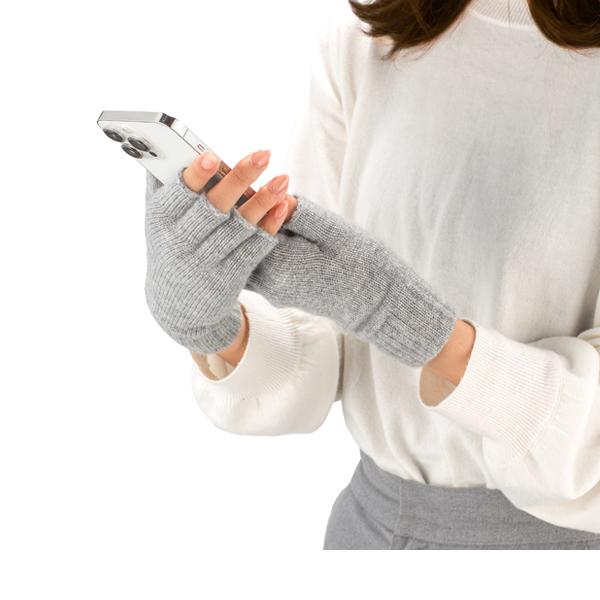 Johnstons カシミヤ フィン ガーレスグローブ Johnstons of Elgin（ジョンストンズ オブ エルガン） 【並行輸入品