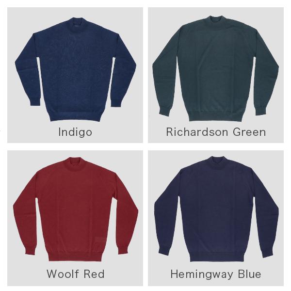 【並行輸入品】 【並行輸入品】ジョンスメドレー John Smedley モックネック ニット メンズ 長袖 ハーコート HARCOURT バレンタイン_17