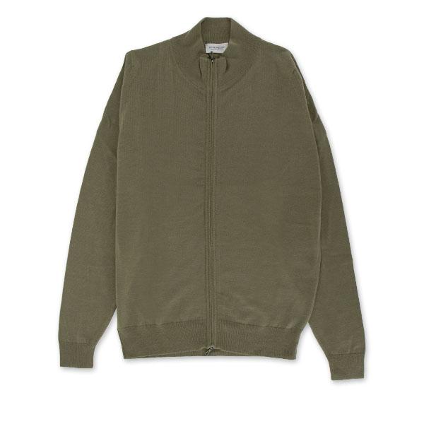JOHN SMEDLEY（ジョンスメドレー） 【並行輸入品】 ジップアップニット