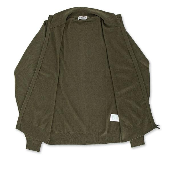 JOHN SMEDLEY（ジョンスメドレー） 【並行輸入品】 ジップアップニット