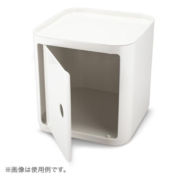 カルテル Kartell コンポニビリ スクエア 扉 ハイ COMPONIBILI SQUARE ELEMENT DOOR 4978 EU正規品 ホワイト｜glv｜06