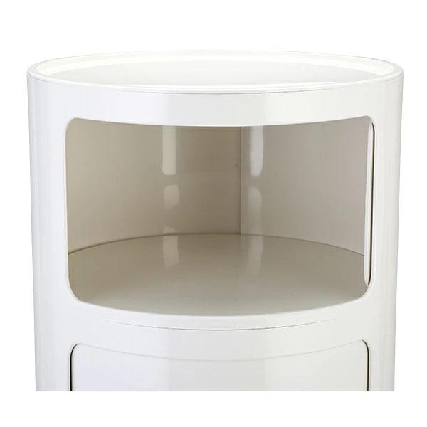 【正規品】Kartell カルテル／コンポニビリ 2段／ホワイト／収納チェスト Kartell 正規代理店 カルテル 収納家具 2段 Componibili2