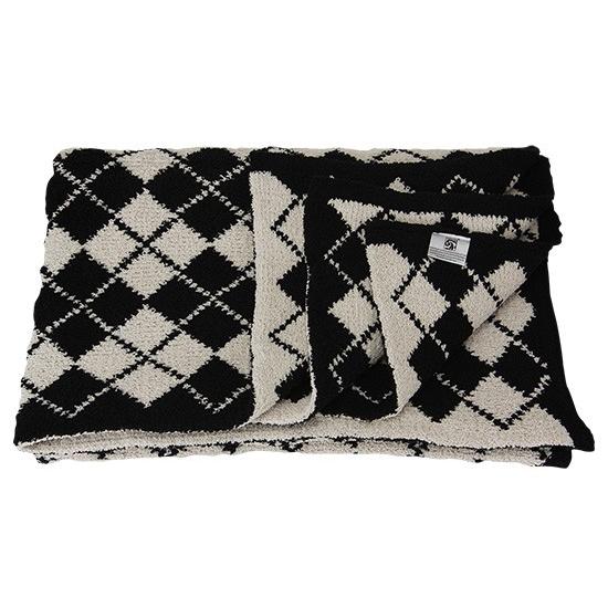 Kashwere カシウェア KASHWERE ブランケット・アーガイル Throw Kashwere カシウェア KASHWERE ブランケット・アーガイル Throw