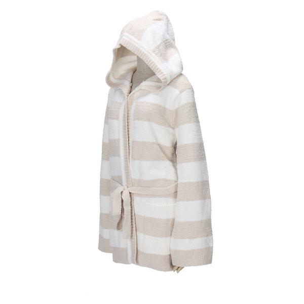 Kashwere カシウェア KASHWERE ボーダーショートローブ LADIES Kashwere カシウェア KASHWERE ボーダーショートローブ LADIES