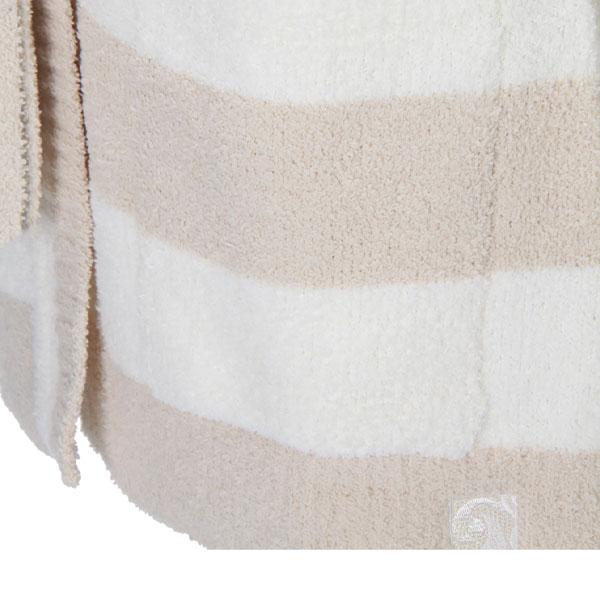 Kashwere カシウェア KASHWERE ボーダーショートローブ LADIES Kashwere カシウェア KASHWERE ボーダーショートローブ LADIES