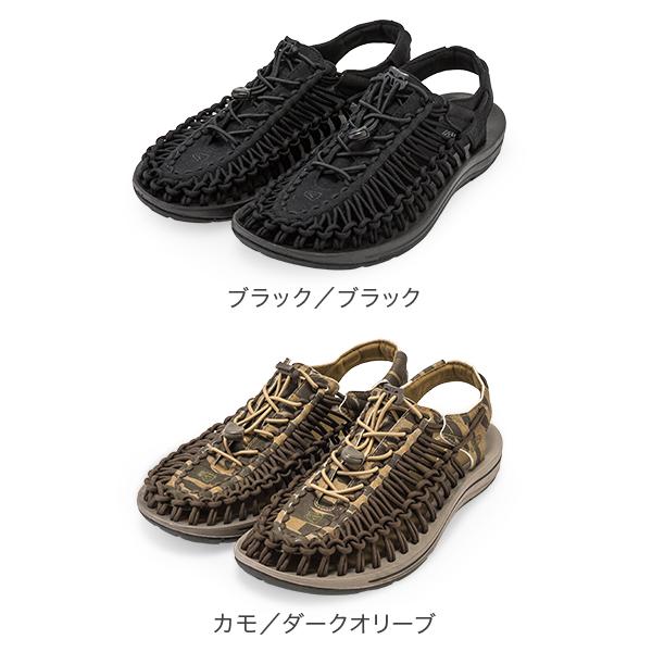 【期間限定】KEEN　キーン　ユニーク　BK 28cm KEEN キーン サンダル ユニーク メンズ スポーツサンダル