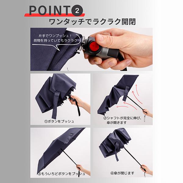 Knirps（クニルプス） 【並行輸入品】 折りたたみ傘 T.200 T200 自動