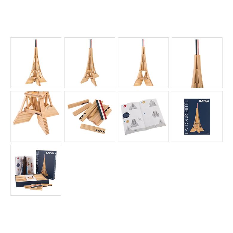 KAPLAブロック 知育玩具 並行輸入品】 カプラ KAPLA 積み木 エッフェル塔 おもちゃ 玩具