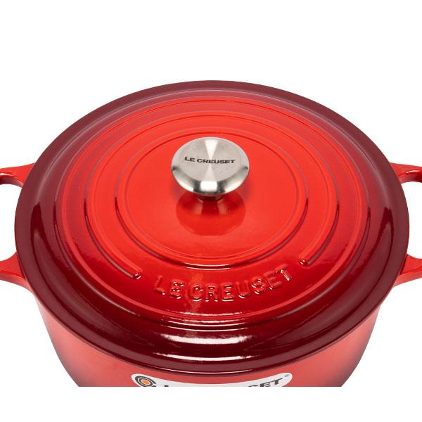 在庫限り ル・クルーゼ ルクルーゼ Le Creuset 両手鍋 シグニチャー ココットロンド 28cm 280mm ホーロー鍋 おしゃれ｜glv｜10