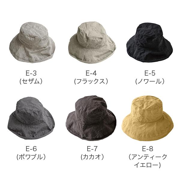 Lino e Lina（リーノエリーナ） 正規販売店 ハット マノン リネン 帽子