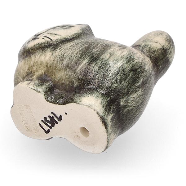 リサ・ラーソンサイン入り mini zoo　スタンディングキャット リサ・ラーソンサイン入り mini zooスタンディングキャット