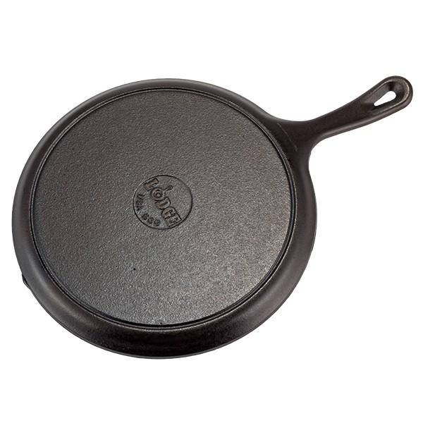 ロッジ・ラウンドグリドル 10.5インチ & レザーホルダー 他4点