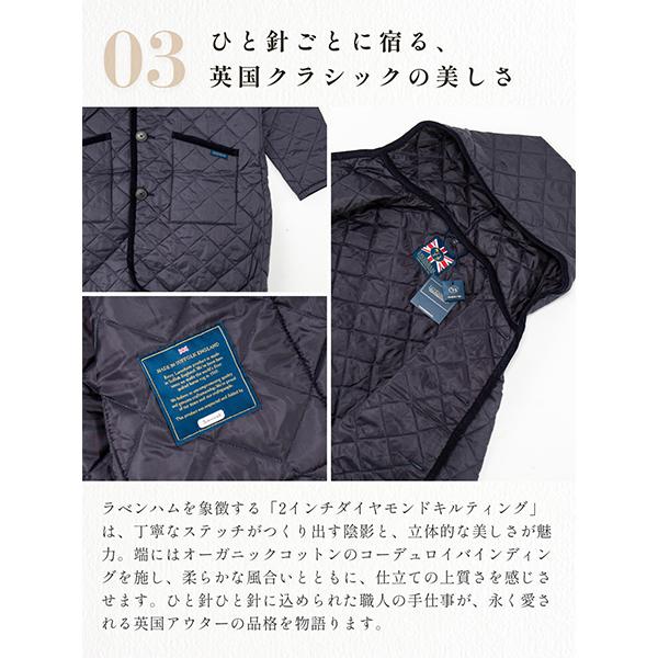 【25AW】 【並行輸入品】 ラベンハム Lavenham キルティングコート ブランドン レディース BRUNDON WOMENS 20 ロングコートの画像