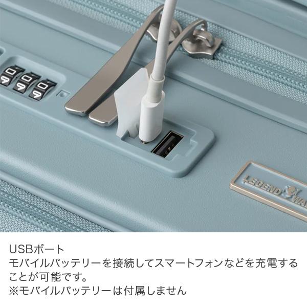レジェンドウォーカー × ことりっぷ コラボ商品 LEGEND WALKER スーツケース SSサイズ 24L ハードケース 1泊 小型の画像