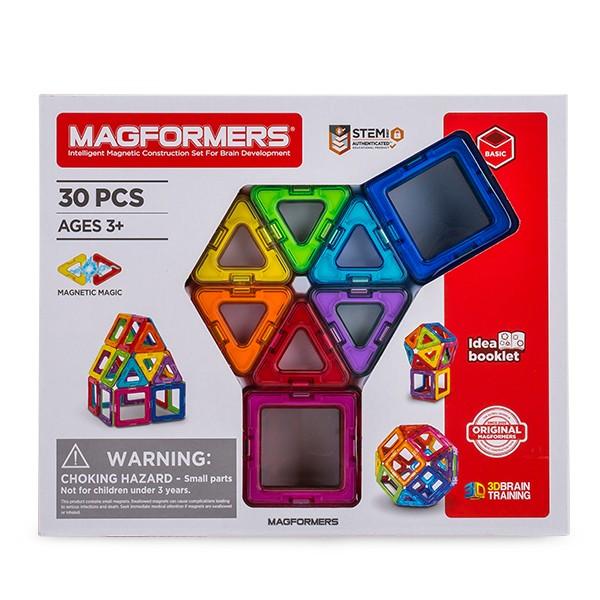MAGFORMERS 【並行輸入品】 マグフォーマー おもちゃ 30ピース 知育