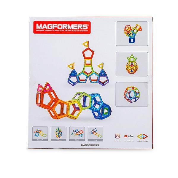 マグフォーマー Magformers おもちゃ 62ピース 知育玩具 磁石 マグネット ブロック パズル スタンダードセット 3才 玩具 子供 男の子  女の子 人気 プレゼント
