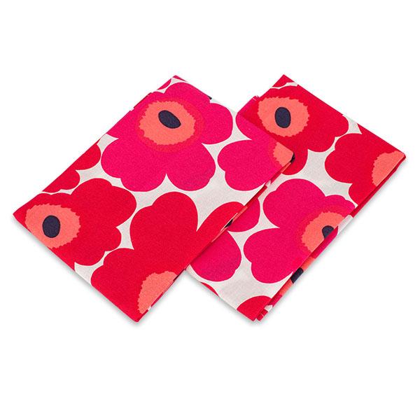 在庫限り マリメッコ Marimekko ティータオル 2枚セット キッチンタオル 70×47cm ウニッコ TeaTowel 2PCS 北欧｜glv｜18