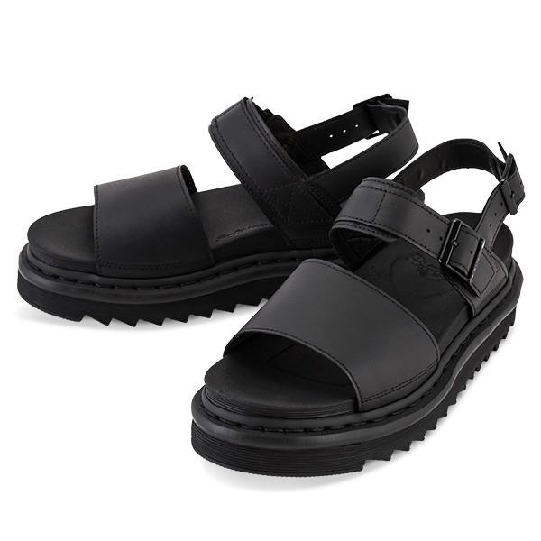 ドクターマーチン Dr. Martens ヴォス ストラップ サンダル VOSS R23802001 ブラック BLACK レザー｜glv｜03