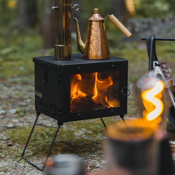 Mt.SUMI 薪ストーブ キャンプ用 ブラック Mt.SUMI（マウントスミ） 2025年モデル アウトドア薪ストーブ ミドラ