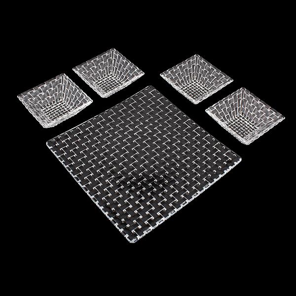 Nachtmann 【並行輸入品】 ナハトマン ボサノバ ボウル&プレート 5点