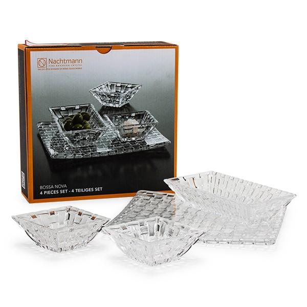 Nachtmann 【並行輸入品】 ナハトマン ボサノバ サービングセット 4個