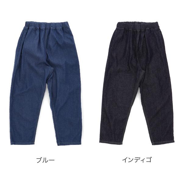 ナルファクトリー NARU FACTORY 8ozムラデニムコージーパンツ 637120 8oz Slub Denim Cozy Pants |  | 08