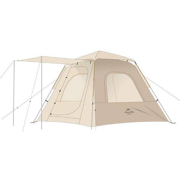 ネイチャーハイク Naturehike テント 3人用 ポップアップ型 NH21ZP010 キャンプ アウトドア 簡単 設営｜glv｜05